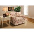 Madison Industries Stretch Jersey Chair Slipcover, Pink Floral JER-CHAIR-FL
